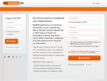 Tablet Screenshot of mijn.mkbservicedesk.nl